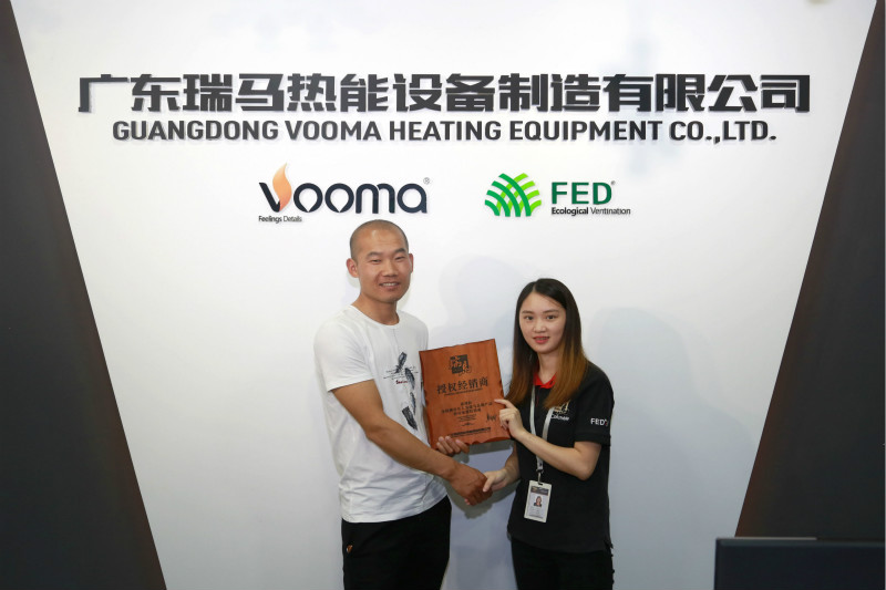 热烈祝贺陕西咸阳合作伙伴加盟优德88壁挂炉