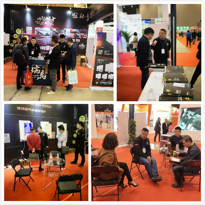 山西暖通展，优德88壁挂炉厂家大放异彩！